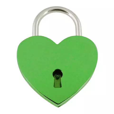 liebesschloss-mit-gravur-grün-Herz-rückseite